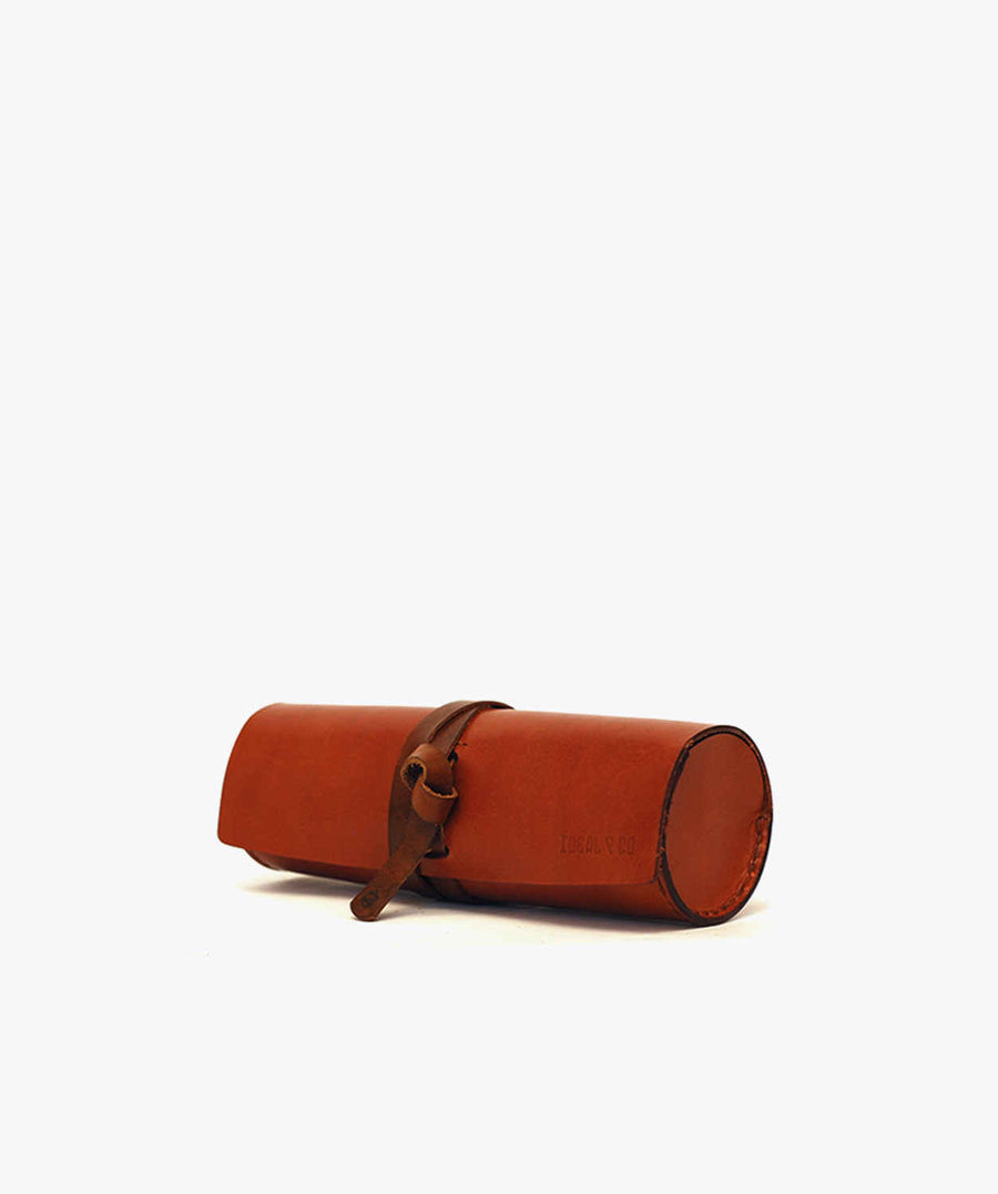 Ideal&co. leather pencil case. handmade pencil case.